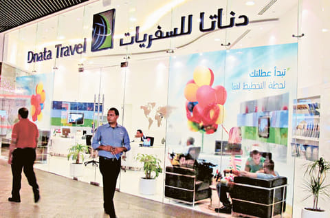A Dnata outlet at Dubai Mall. 