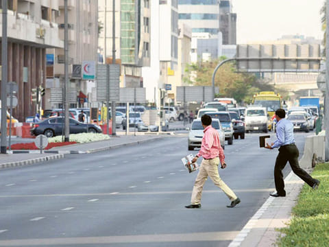 Abu Dhabi Police launch pedestrian safety drive