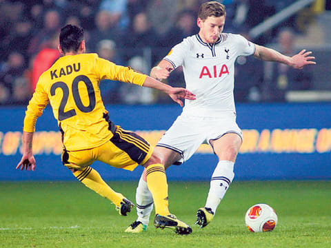 Spurs defender Jan Vertonghen denies rift with Andre Villas-Boas