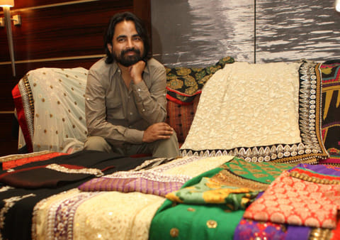 Indian fashion designer Sabyasachi Mukherjee 