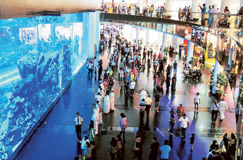 Picture for illustrative purposes - Dubai Mall 