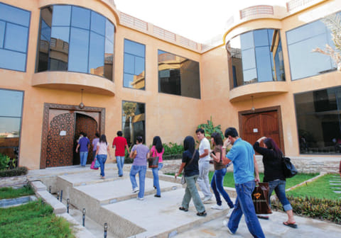 The facade of the Philippine Consulate in Al Ghusais, Dubai.