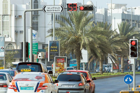 Ajman traffic