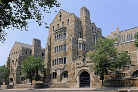 A view of Yale University.