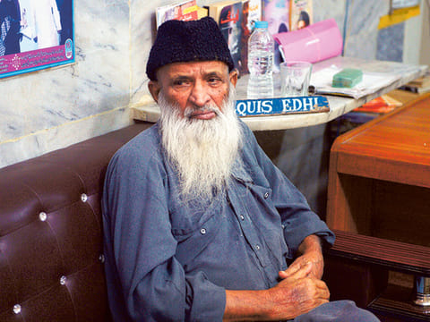 ‘They call him an infidel’: Pakistan’s humble founder of a charity empire