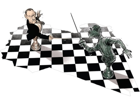 Libya is a chessboard for proxy wars