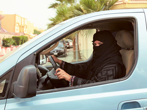 The permit is valid for one year and is replaced with a driving licence when the girl reaches 18.