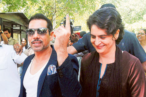  Priyanka Vadra with husband Robert Vadra