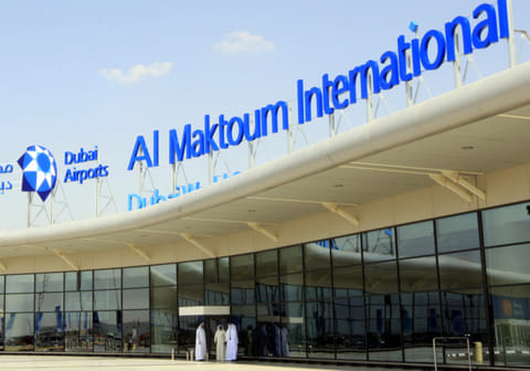 Al Maktoum International Airport at Dubai World Central.  