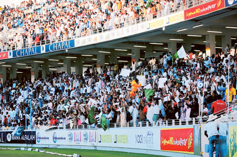 The IPL 2014 matches in the UAE witnessed packed houses in all three stadia of Dubai, Abu Dhabi and Sharjah.