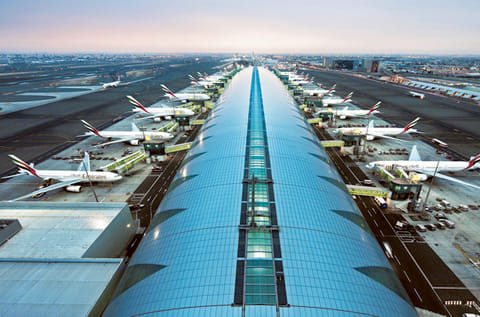 Dubai Airport.