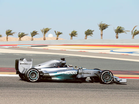 The Sakhir Circuit will have to wait to see Lewis Hamilton this season