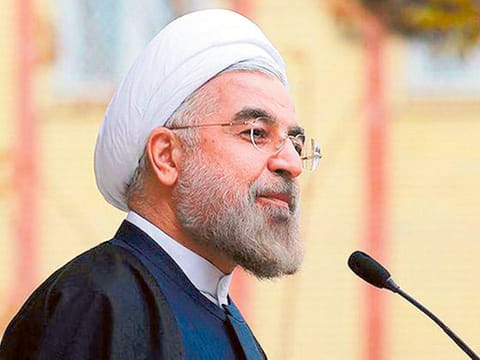 Hassan Rouhani criticises hardline media amid wave of arrests