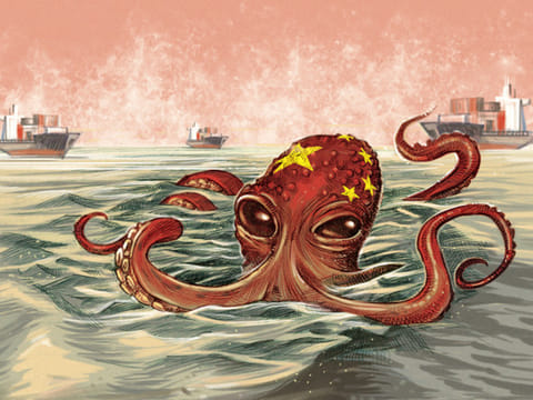 Of Asian seas and European history