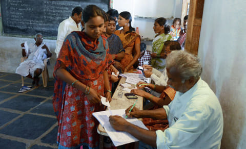 As many as 50,000 policemen will be deployed around Hyderabad to ensure free and fair polling tomorrow.