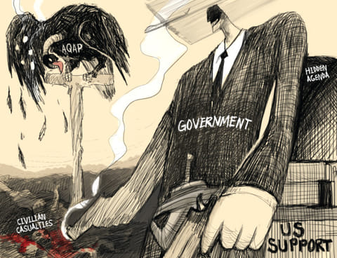 Fighting Al Qaida in Yemen and the ulterior motive