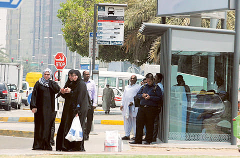 The Department of Integrated Transport Centre announces to reopen 145 air-conditioned bus shelters in the emirate of Abu Dhabi. Photo for illustrative purpose only.
