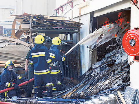 Abu Dhabi Civil Defence/Gulf News Archives 