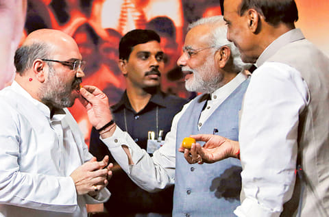 "The 'Modi magic' of swinging election results by oratory seem to be over. Ditto for the media anointed 'Chanakya' – BJP president Amit Shah"  (Chanakya was the political advisor of historical Indian king Chandragupta who was known for his guile and political manipulations – also known as Kautilya)