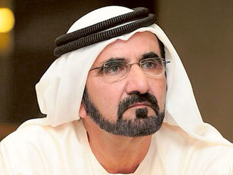 His Highness Shaikh Mohammad Bin Rashid Al Maktoum, Vice-President and Prime Minister of UAE and Ruler of Dubai