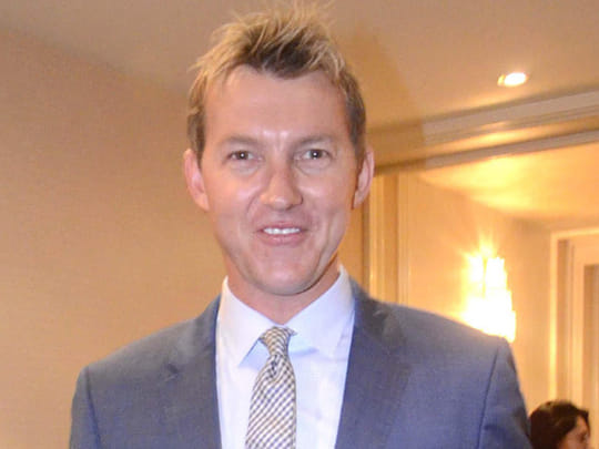 Brett Lee, who has recently made Dubai his new home