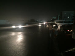 Absence of streetlights is a menace