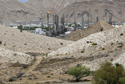 A view of Petroleum Development of Oman (PDO) near Muscat. PDO on Wednesday signed major service contracts worth $4 billion covering project delivery and maintenance and integrity work in the North and South of its concession area.