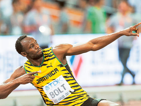 From world’s fastest to breathless: Usain Bolt can’t even climb stairs