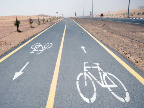 A number of cyclists were exposed to serious accidents and injuries because of ignoring cycling rules in designated lanes and tracks.