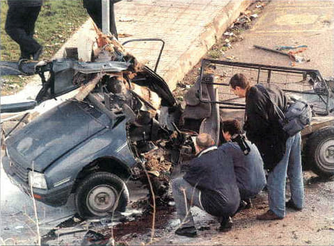 December 14, 2000: Spain politician dies in car bomb attack