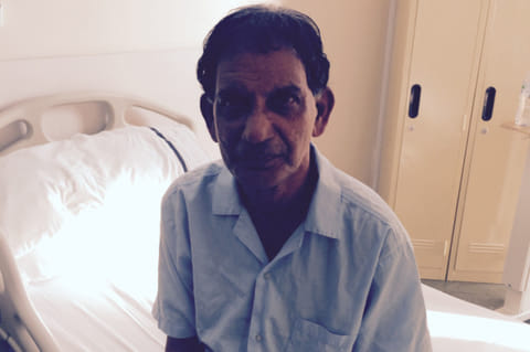 Man who met family after 40 years dies
