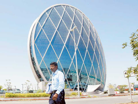Aldar Properties' headquarters at Al Raha Beach in Abu Dhabi. 
