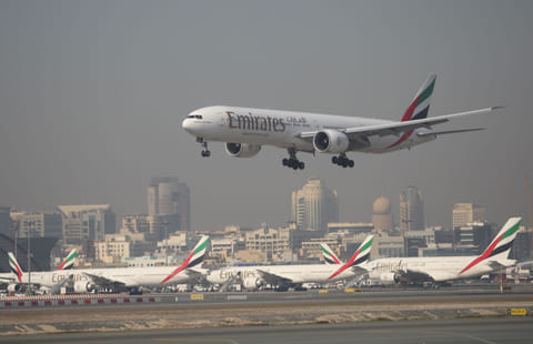Emirates flight 