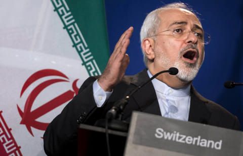 Iran's Foreign Minister Javad Zarif 