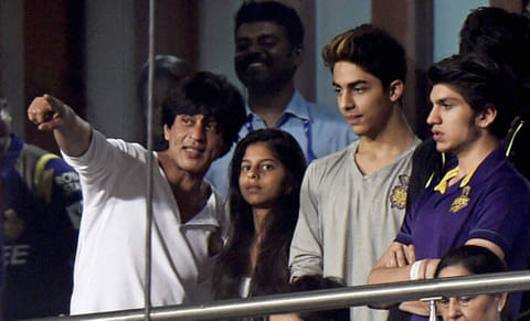 Shah Rukh Khan had been a regular visitor with his family at the Eden Gardens during IPL matches of his team Kolkata Knight Riders. 