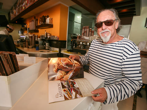 Gerard Reymond, founder of Gerard Cafe
