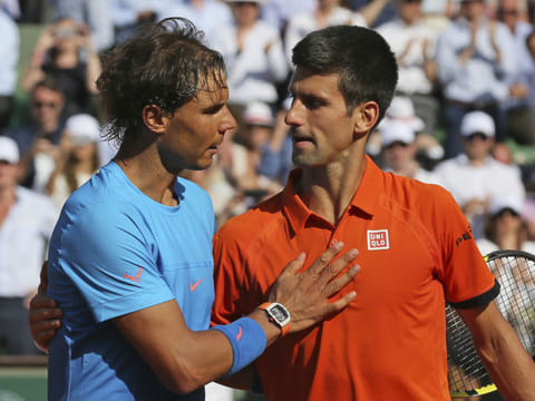 Novak Djokovic and Rafael Nadal are among the fan favourites