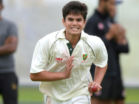 Arjun Tendulkar, son of Sachin Tendulkar, will be under scrutiny as he made his debut for senior Mumbai team on Friday.