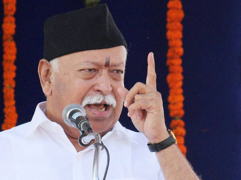 RSS chief Mohan Bhagwat 