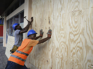 Hurricane Matthew churns towards Jamaica, Haiti