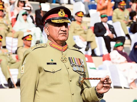 Pakistani Army Chief Gen. Qamar Javed Bajwa