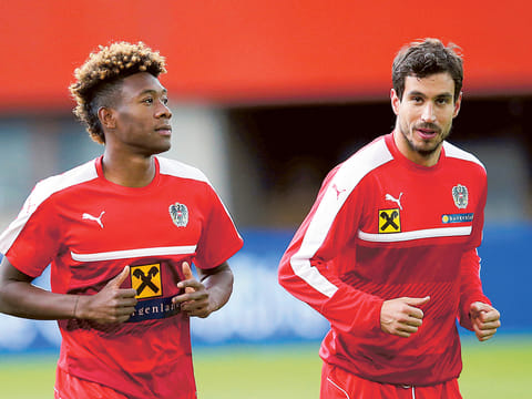 Austria's David Alaba