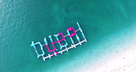 Dubai’s new waterpark and its ‘wiggle bridges’