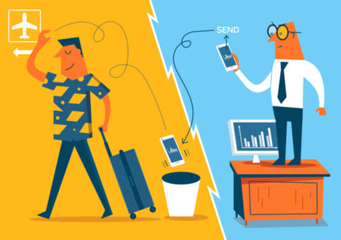 Do employees have the right to ignore work emails?