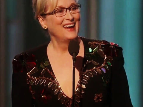 Meryl Streep takes on Trump at Golden Globes