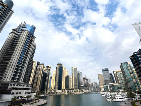Dubai Marina, one of the most popular communities for house hunters.