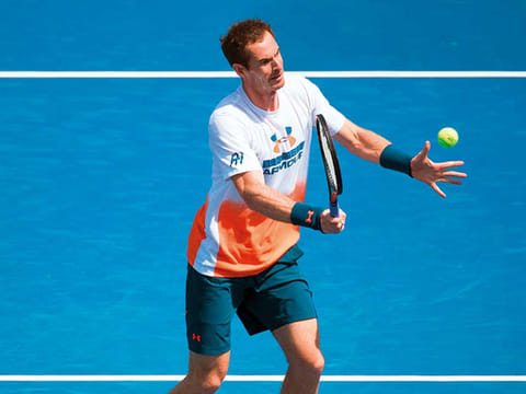 Murray to test fitness in fund-raiser with Federer