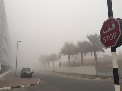 Fog in Dubai [File image]