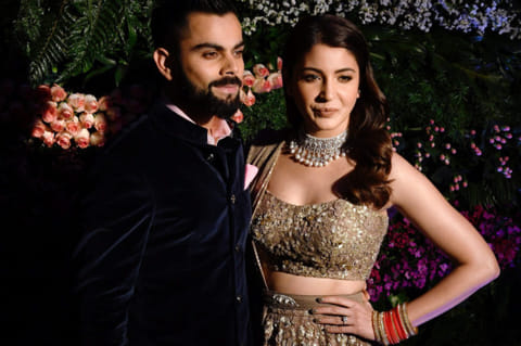 Virat Kohli and Anushka Sharma.