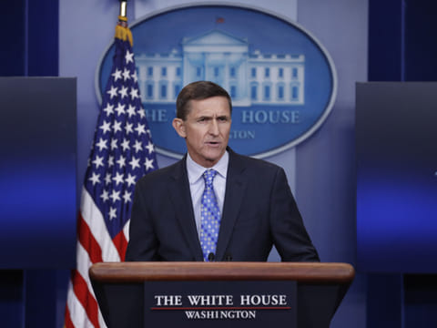 Former US National Security Adviser Michael Flynn